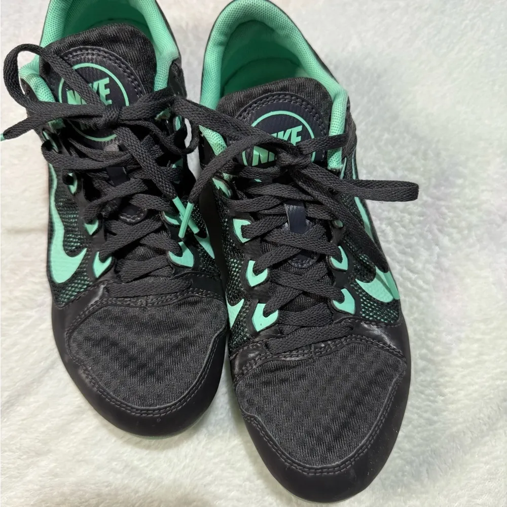 Nike Black and‎ Mint Green Spikes - Image 2