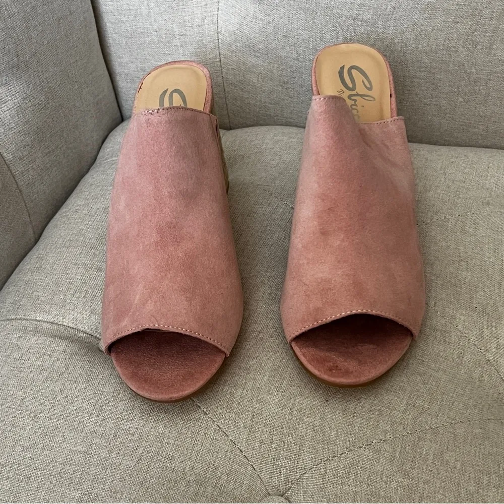 Sbicca vintage collection NIB suede Bussey heels size 10 - Image 2