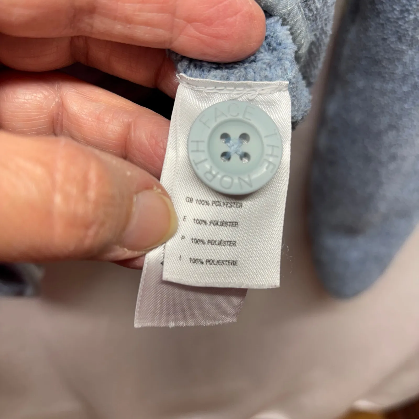 The‎ North Face Blue Hoodie - Women's Medium - Cute! - Image 9