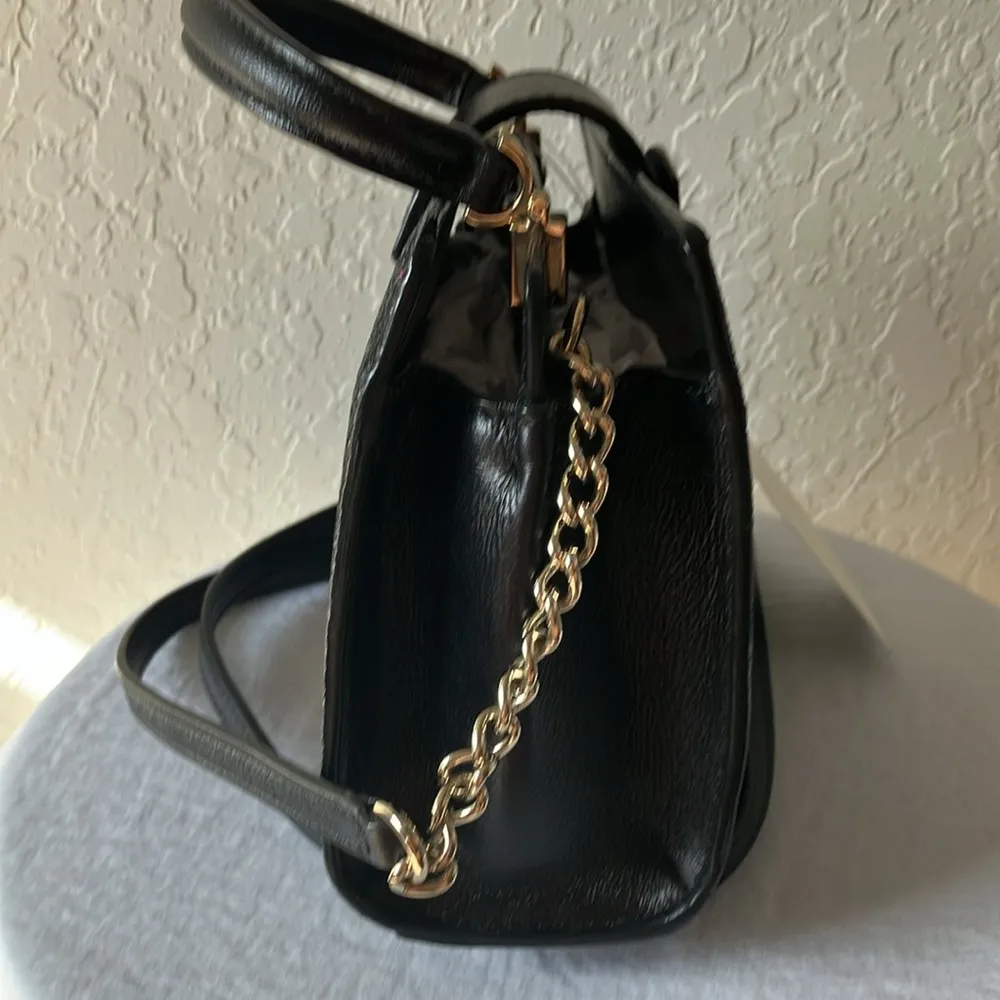 Kate Spade: Black Sunset Lane Kirin Glitter (Pink/Purple) Mini Handbag/Crossbody - Image 4