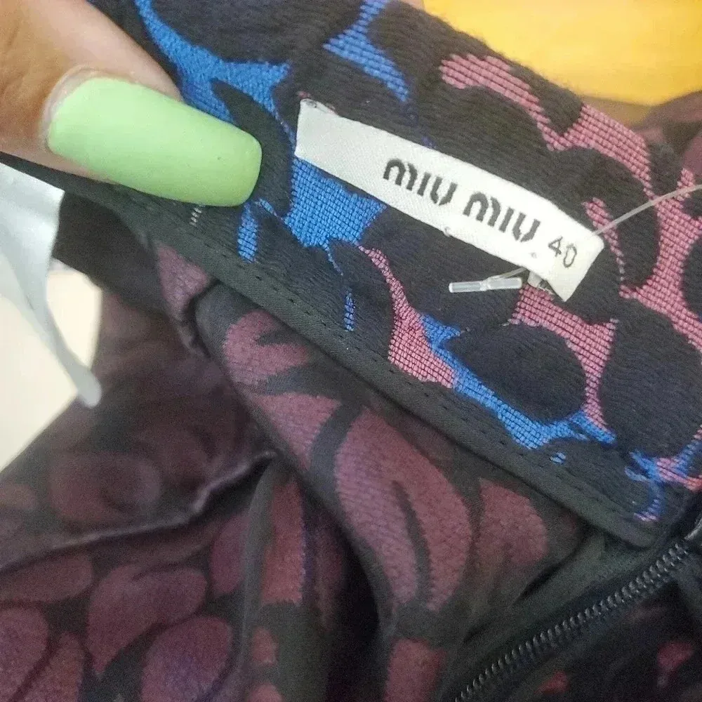 MIU MIU JACQUARD SKIRT - Image 4