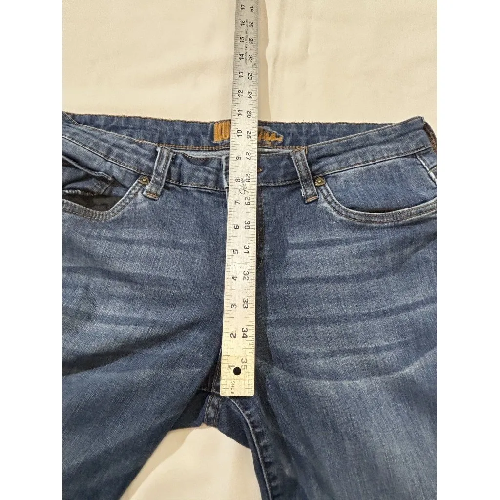 Kut from the Kloth Straight Leg Jeans Women’s Size 8 Whiskering - Image 10