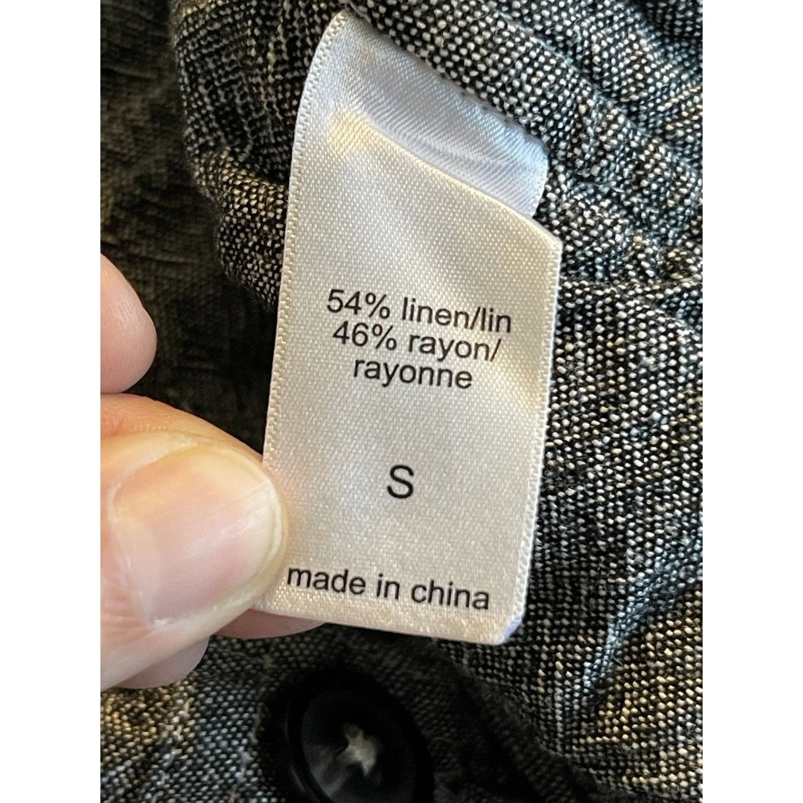 Maurices Women Pants Small High Rise Linen Blend Sailor Nautical Minimalist Boho - Image 8