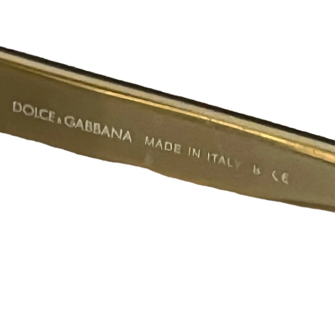 Dolce and Gabbana Aviator sunglasses DG 4057 Made in Italy Vintage - Image 5