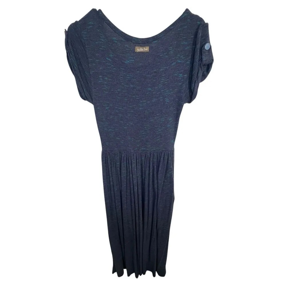 Matilda Jane Navy Blue Curtain Call Maxi Dress With Button Details - Image 6