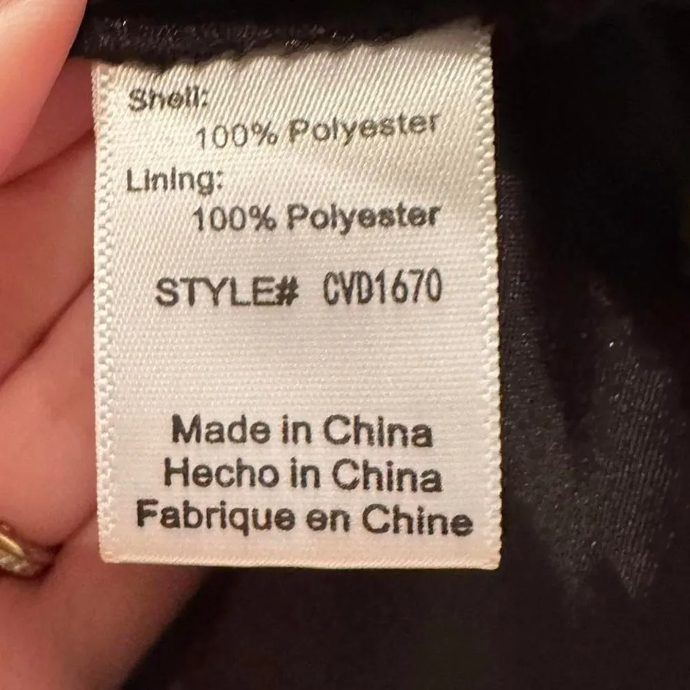 Vava by Joy Han Revolve Black Carys Pineapple Off the Shoulder Mini Dress Large - Image 7