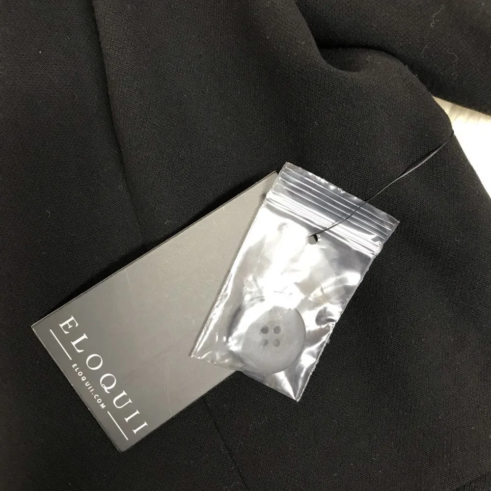ELOQUII Classic Black Double Button‎ Blazer Tailored Jacket Plus Size 18 New - Image 5
