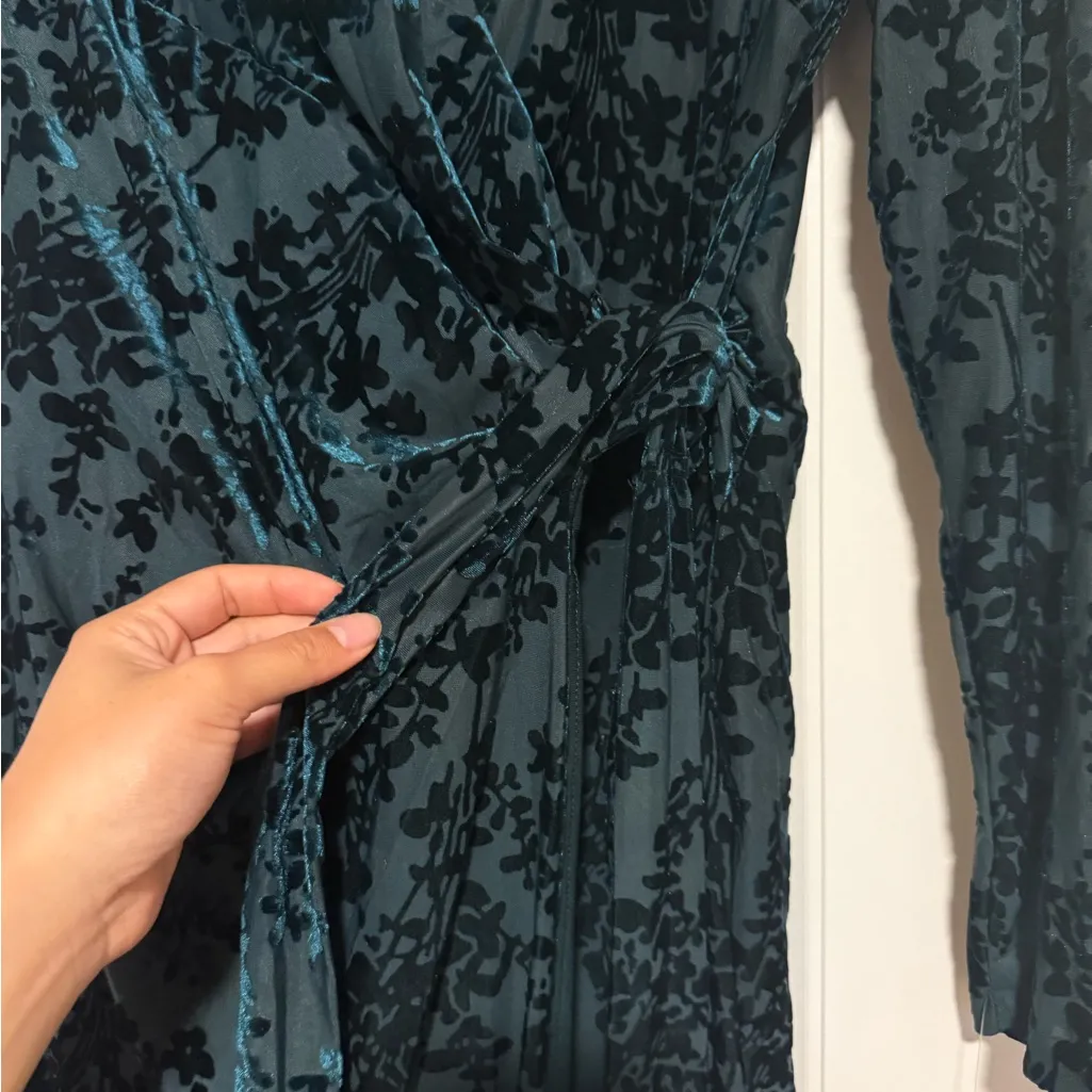 Ralph Lauren emerald Wrap Dress - Image 6