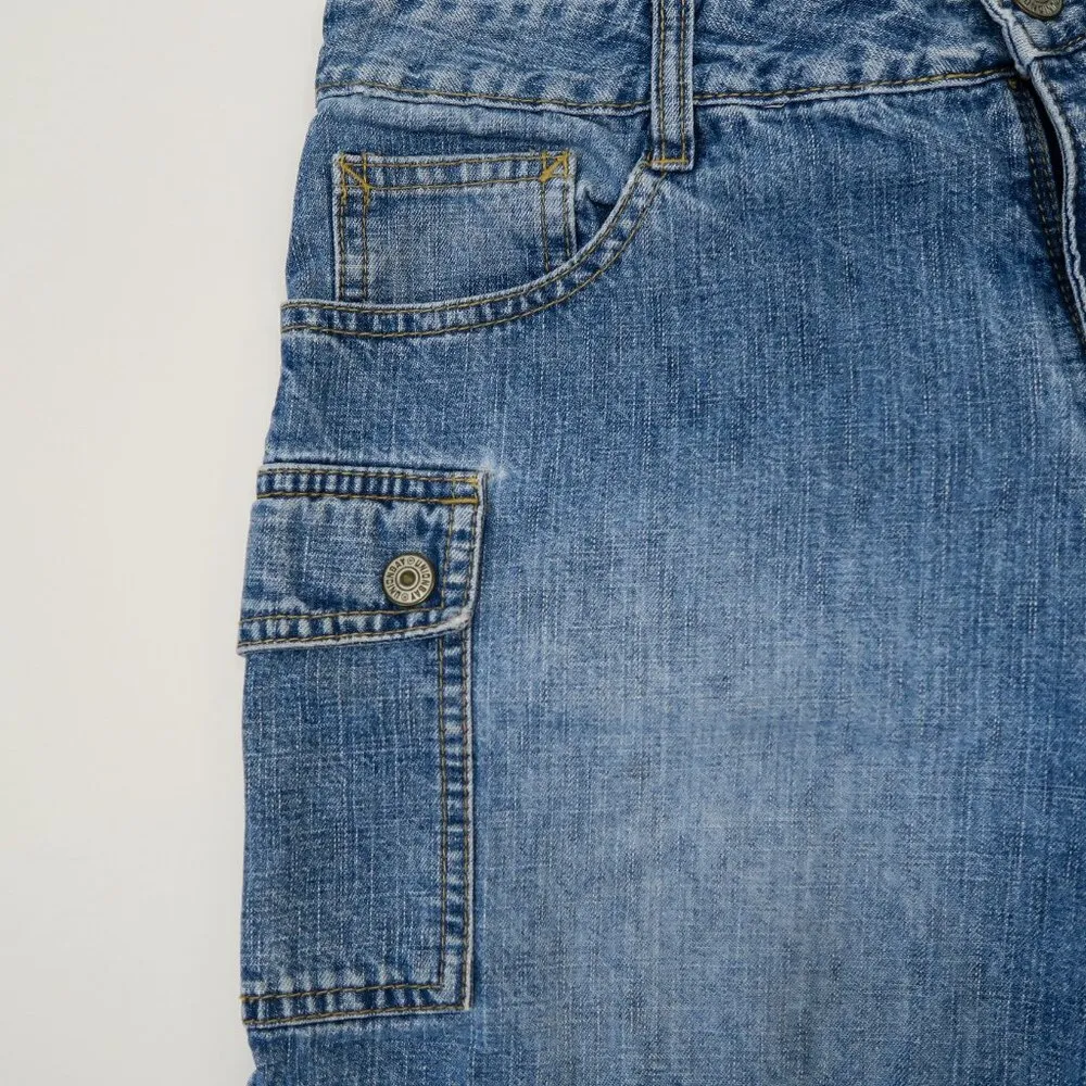 Vintage 90s Union Bay Denim Carpenter Shorts - Image 6