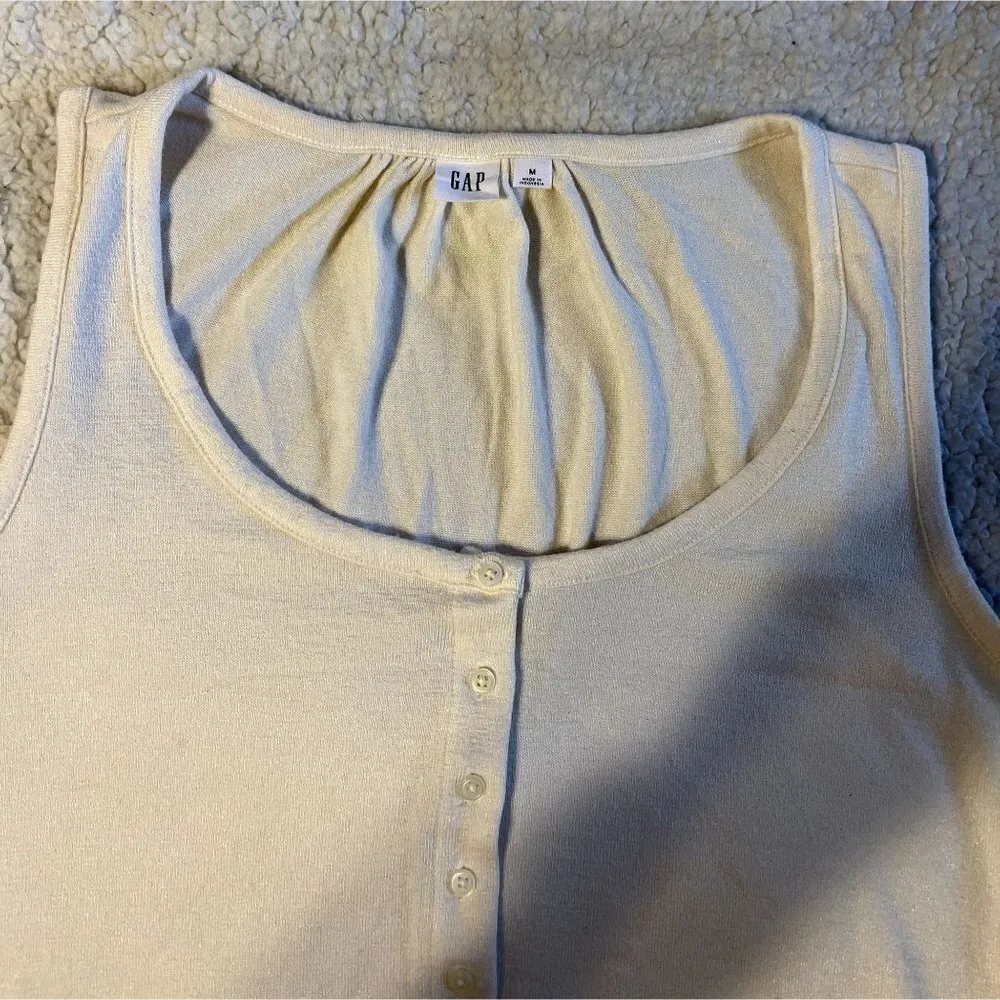 Gap  Button Down Tank/Vest - Image 3