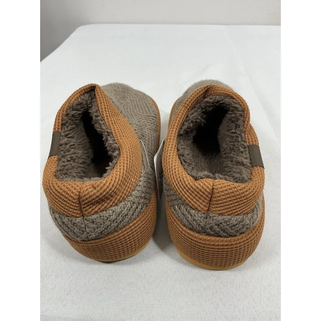 Womans NCAI Slipon Slipper Shoes Brown 8.5 Lined 2 Inch Heel NWT - Image 4