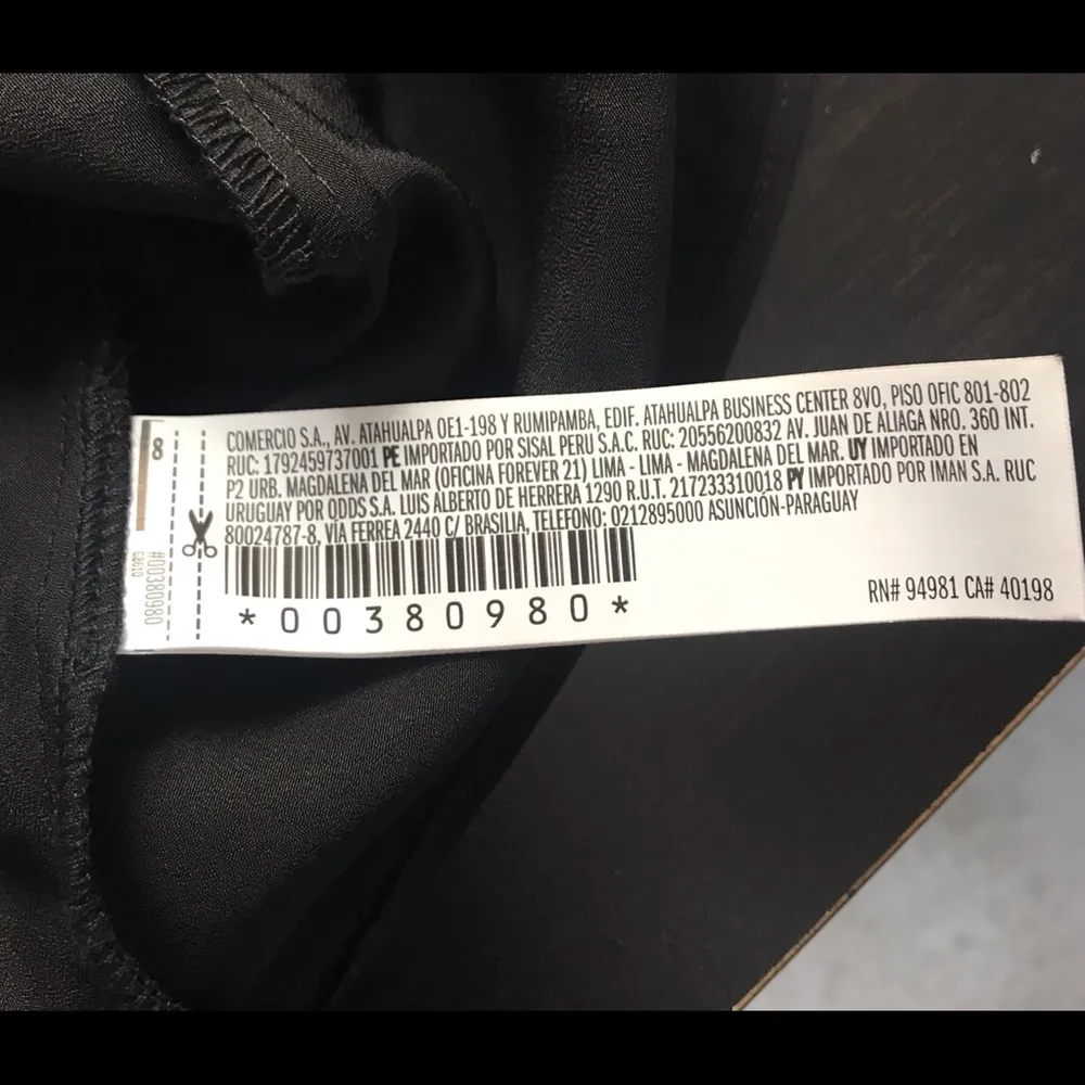 Forever 21 Black Top with sheer arms RUNS SMALL - Image 9