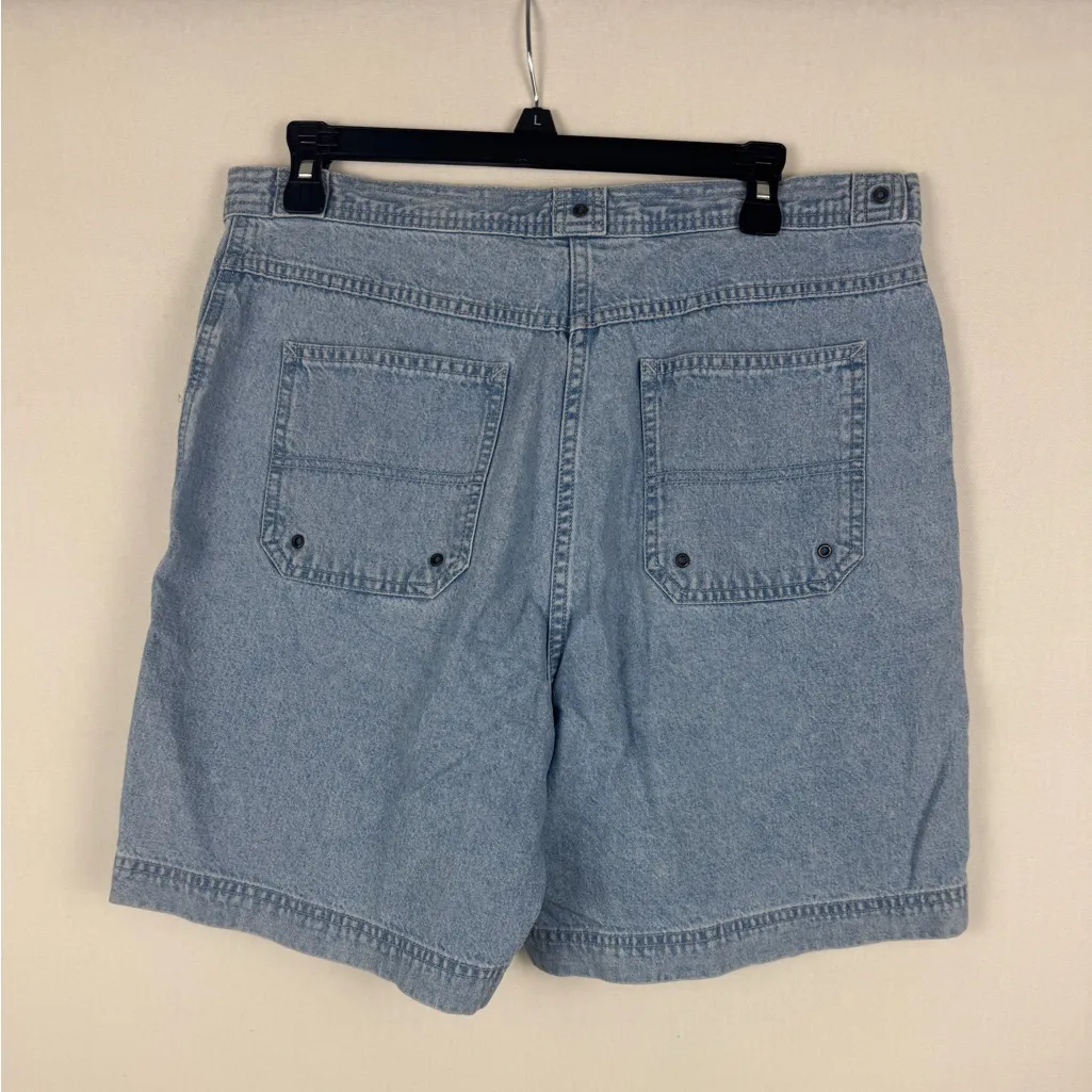 Vintage Christopher & Banks Light Blue Denim Shorts - Image 5