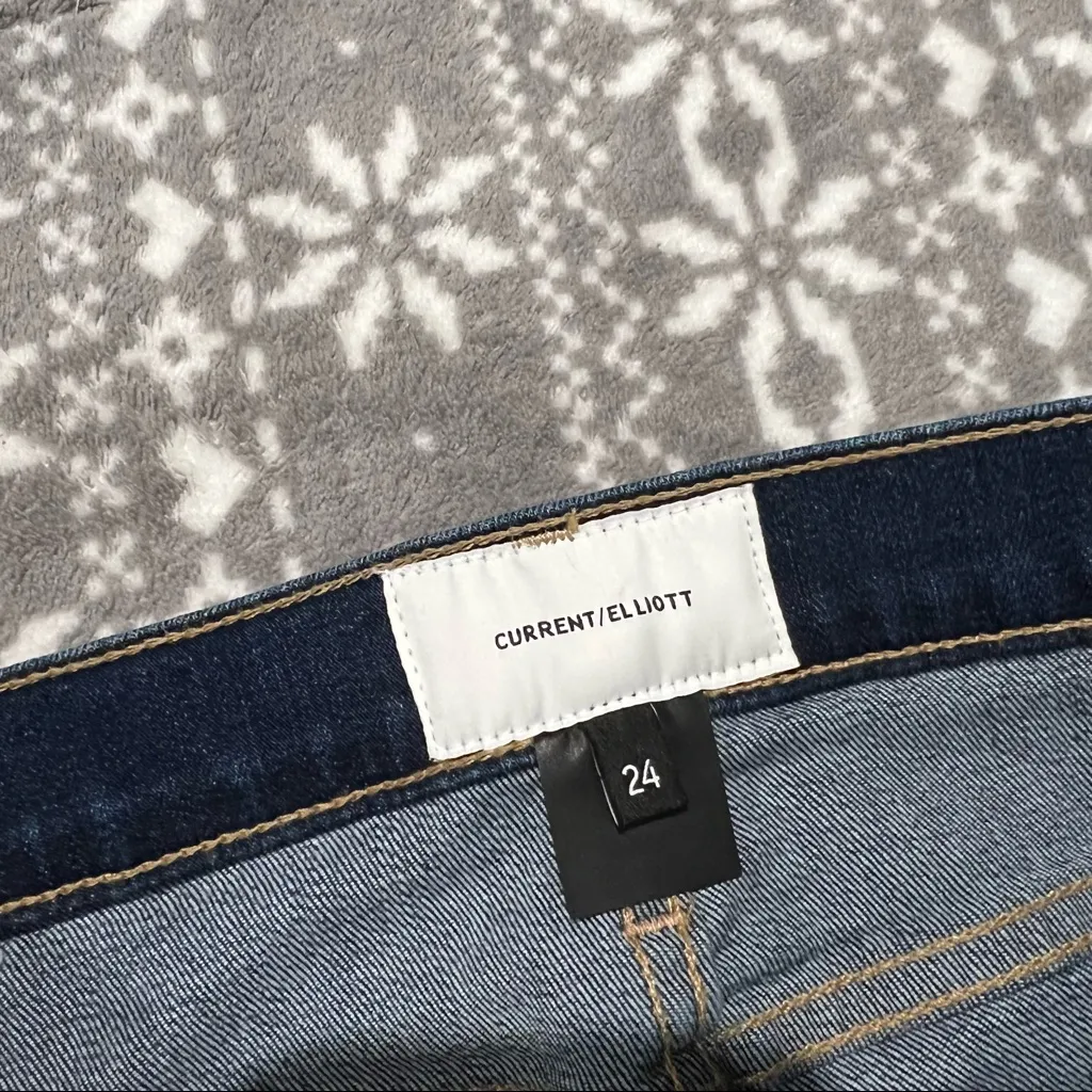 New Current/Elliott The‎ High Waist Stiletto Great Love Destroy w/ Raw Hem Jeans - Image 12