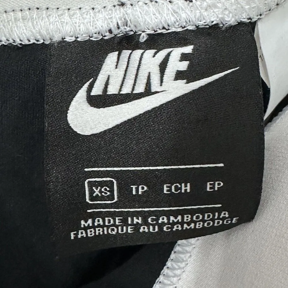 NIKE Floral Pattern Leggings Black‎ XS Cotton Blend Womens Hyper Femme - Image 6