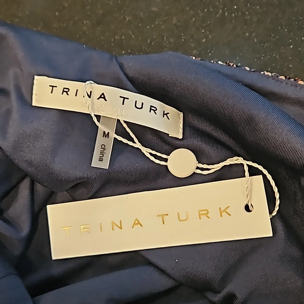 💕TRINA TURK💕 Sella Tank Top ~ Ombre Supernova Sequin Medium M NWT - Image 11