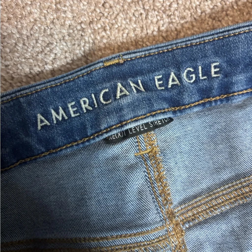 American Eagle Outfitters Curvy Super Hi-Rise Jegging Crop Skinny Jeans - Image 5