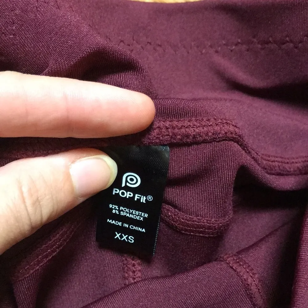 Popfit Jane shorts burgundy - Image 2