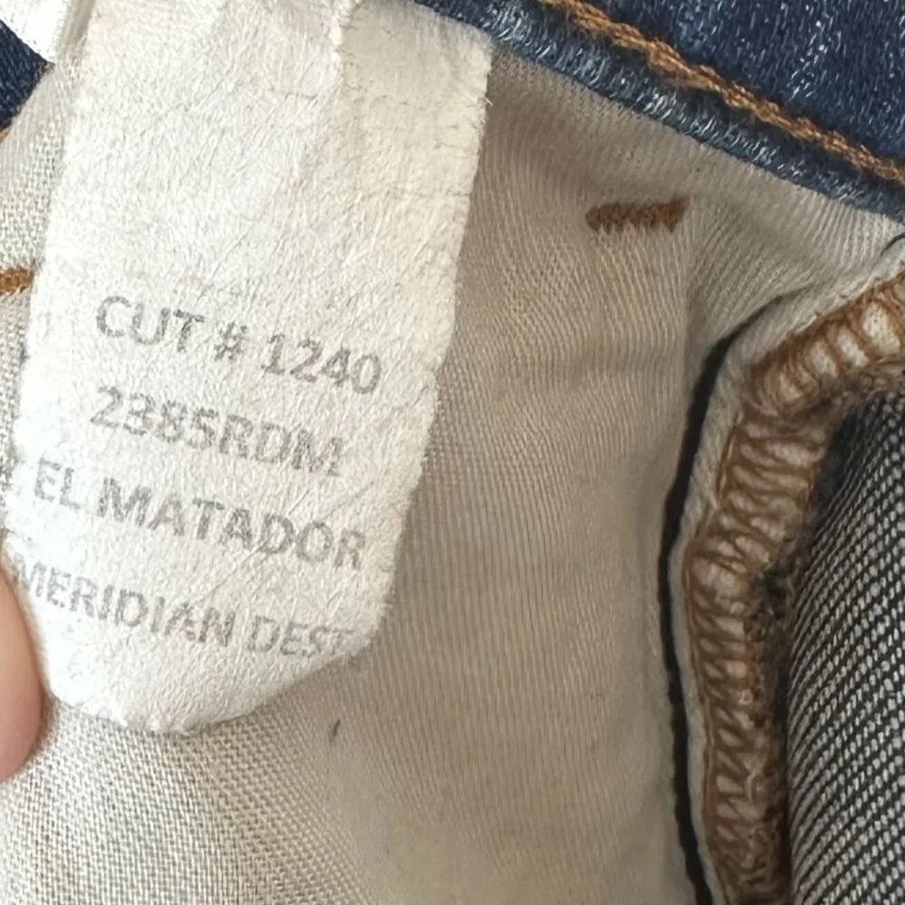 NWT L'AGENCE El Matador Distressed French Slim Cropped Jeans - Size 25 - Image 4