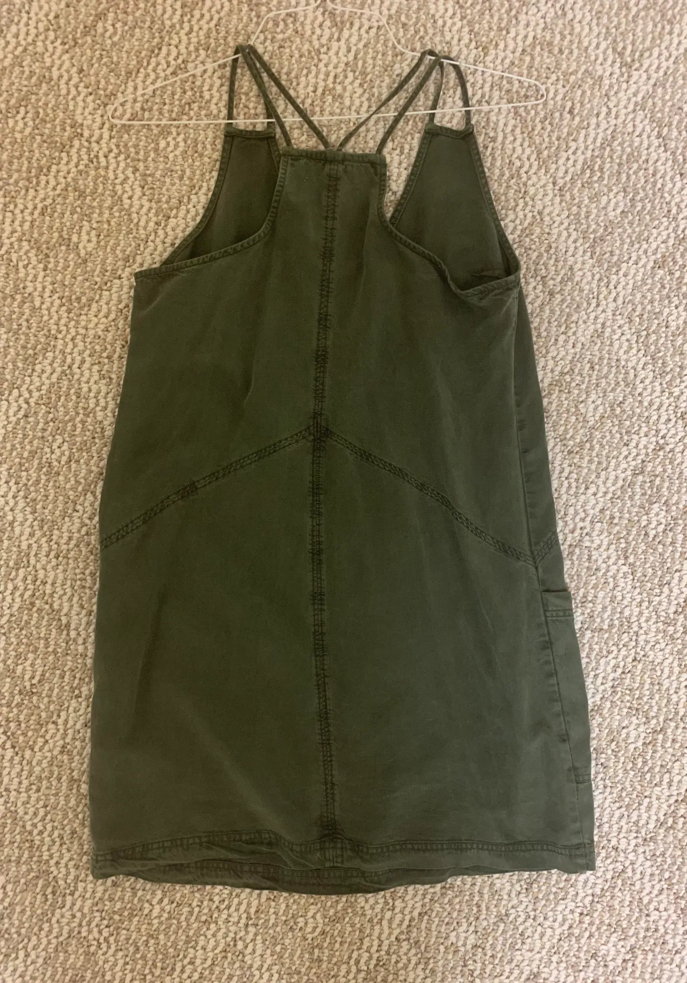 Abercrombie & Fitch Army Green Dress - Image 2