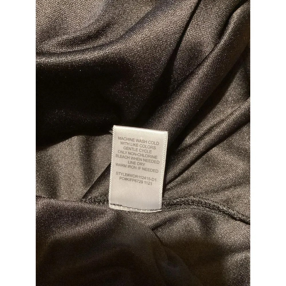 COPPER KEY Black Sleeveless Tiered Dress Ruffled Womens Small - Image 5