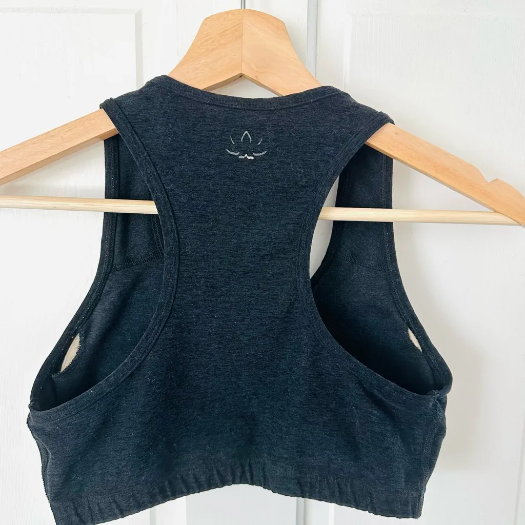 Beyond Yoga Lift Your Spirits Sports Bra Spacedye Padded Racerback Size M - Image 5