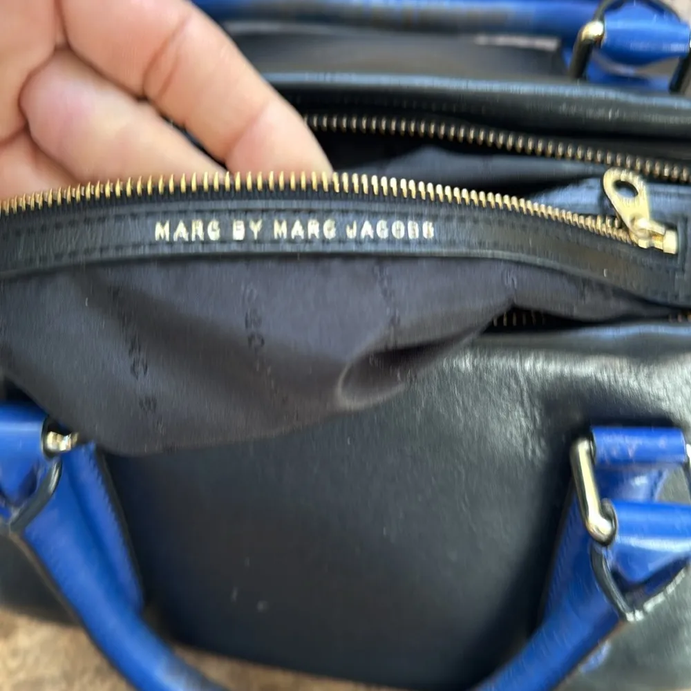 Marc by Marc Jacobs Colorblock Leather Burg Boxer Large Satchel - Image 3