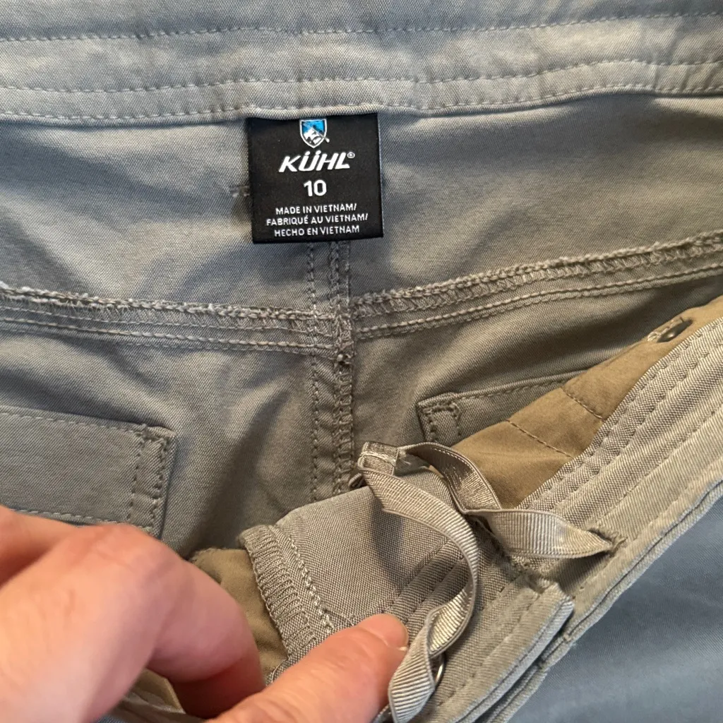 Kuhl Women's Gray Shorts Mid rise Athletic - Image 3