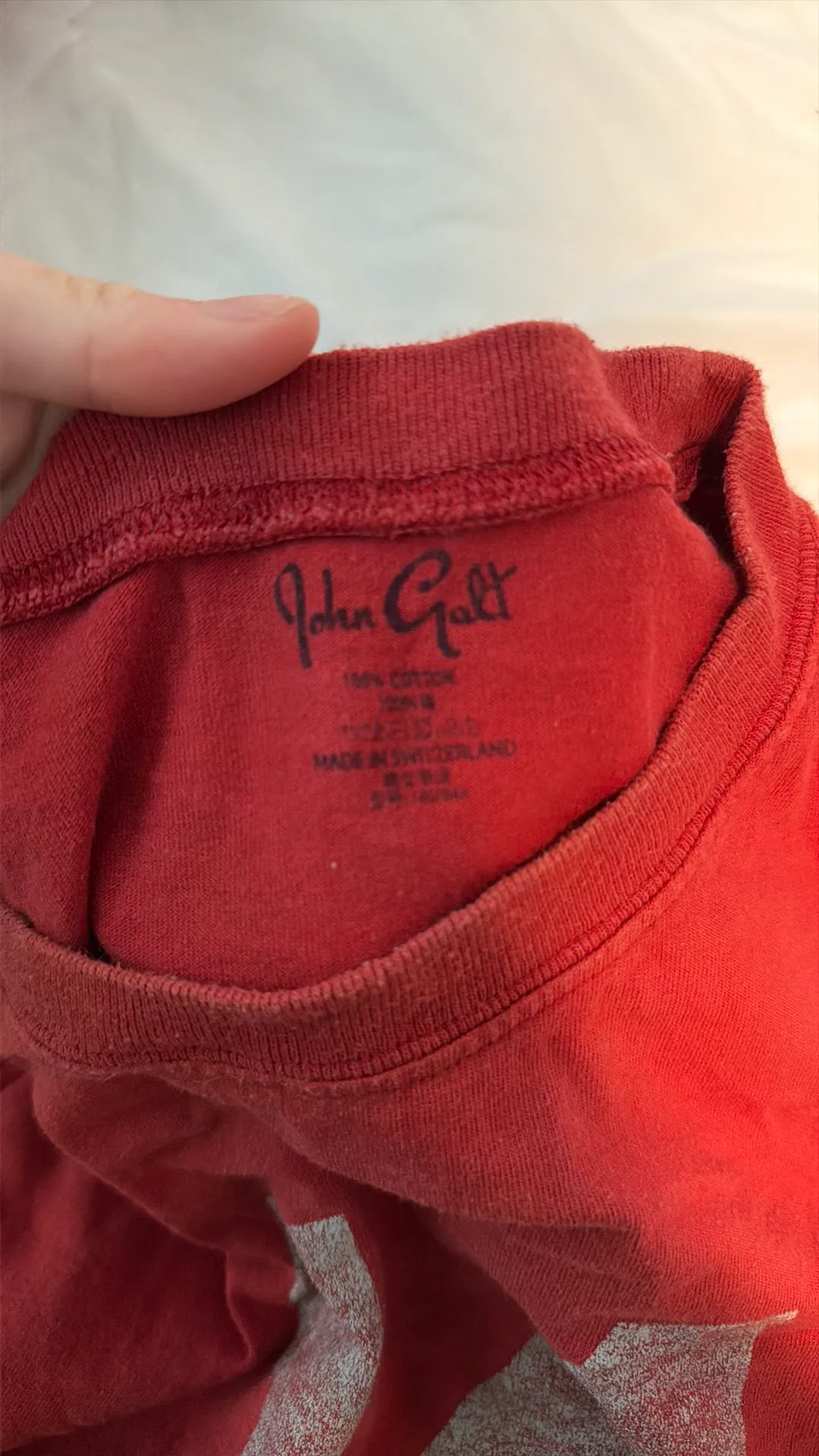 Brandy Melville Baby Tee John Galt - Image 3