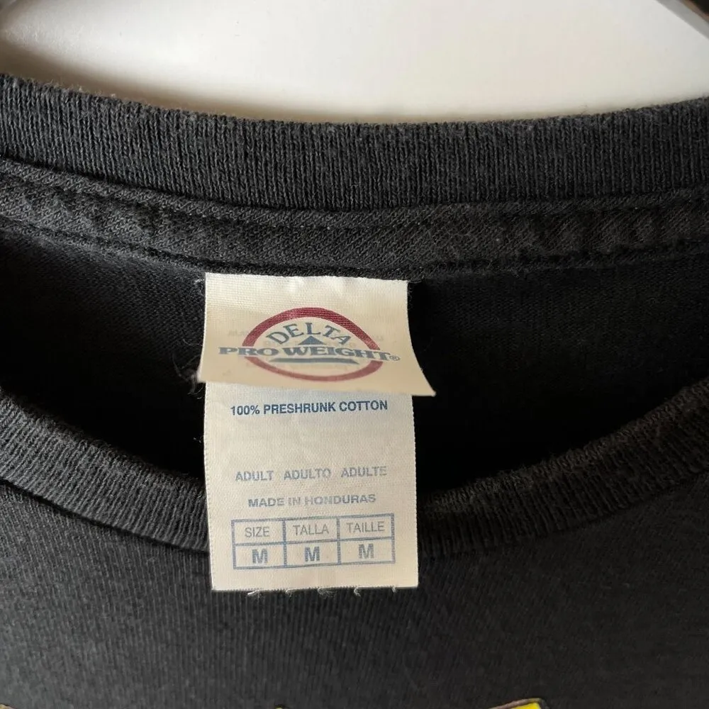 DaBaby Rap Tee T Shirt Black Medium M Rugrats Cartoon Graphic Tee 100% Cotton - Image 4