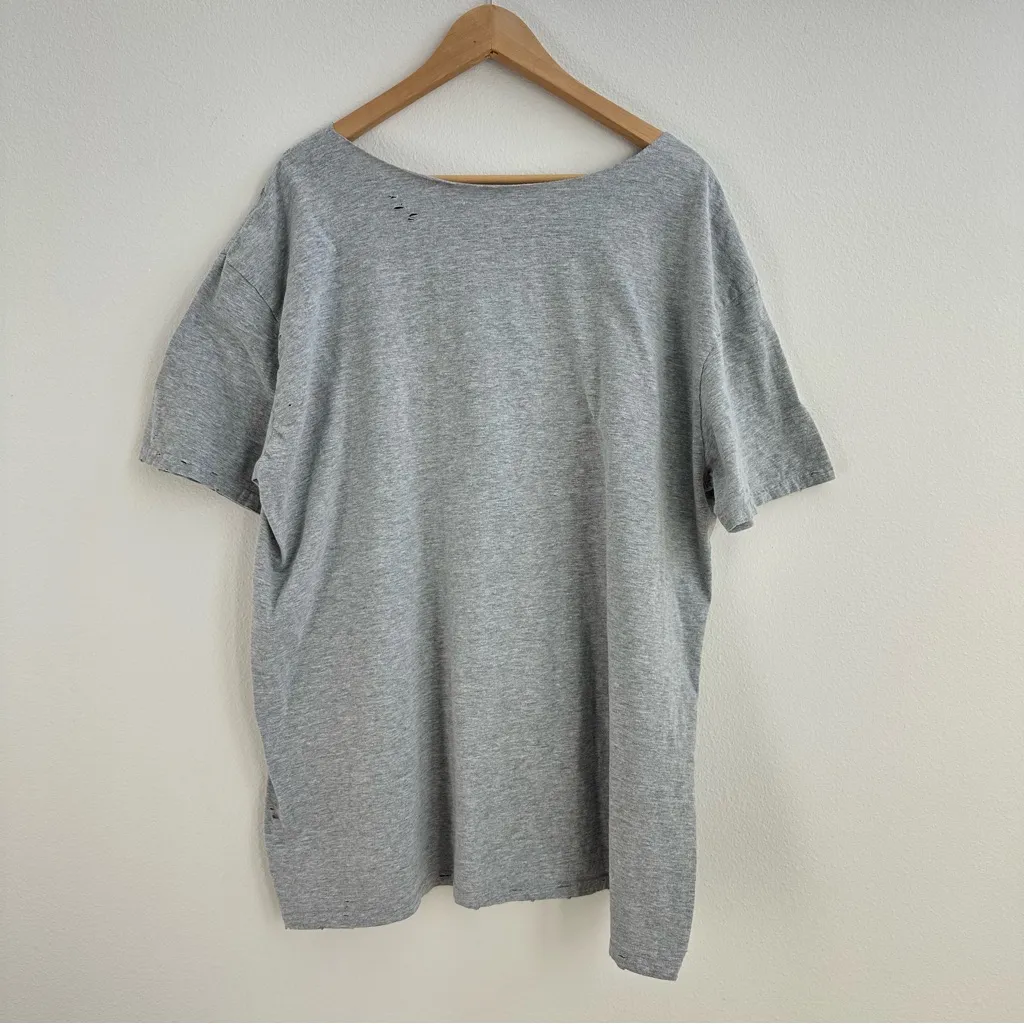 Los Angeles Rams off the shoulder T-Shirt - Image 4