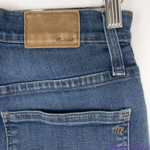 Madewell 10" High-Rise Skinny Jeans in Hayes‎ Wash, 26 - Image 9