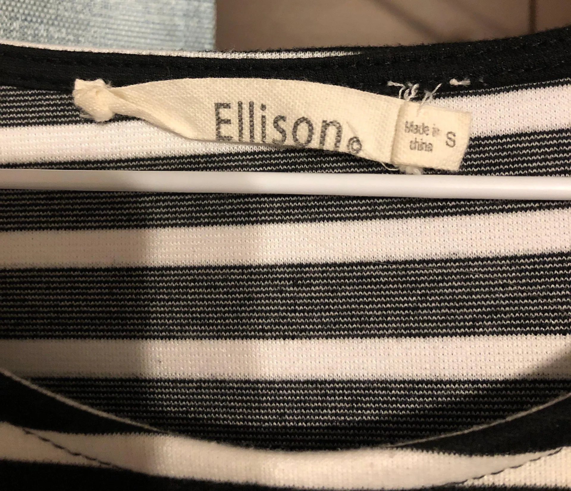 Black And White Striped Dress  - Image 4