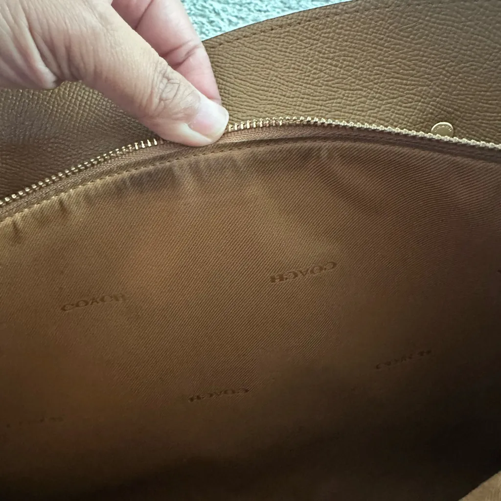 Coach Black Leather Tote - Image 15