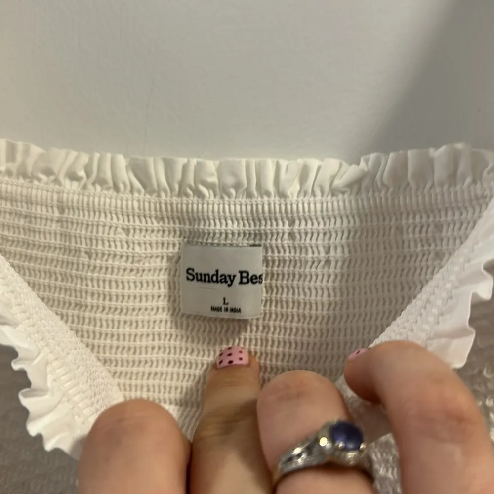 Sunday Best Hadley Dress White Size L - Image 9