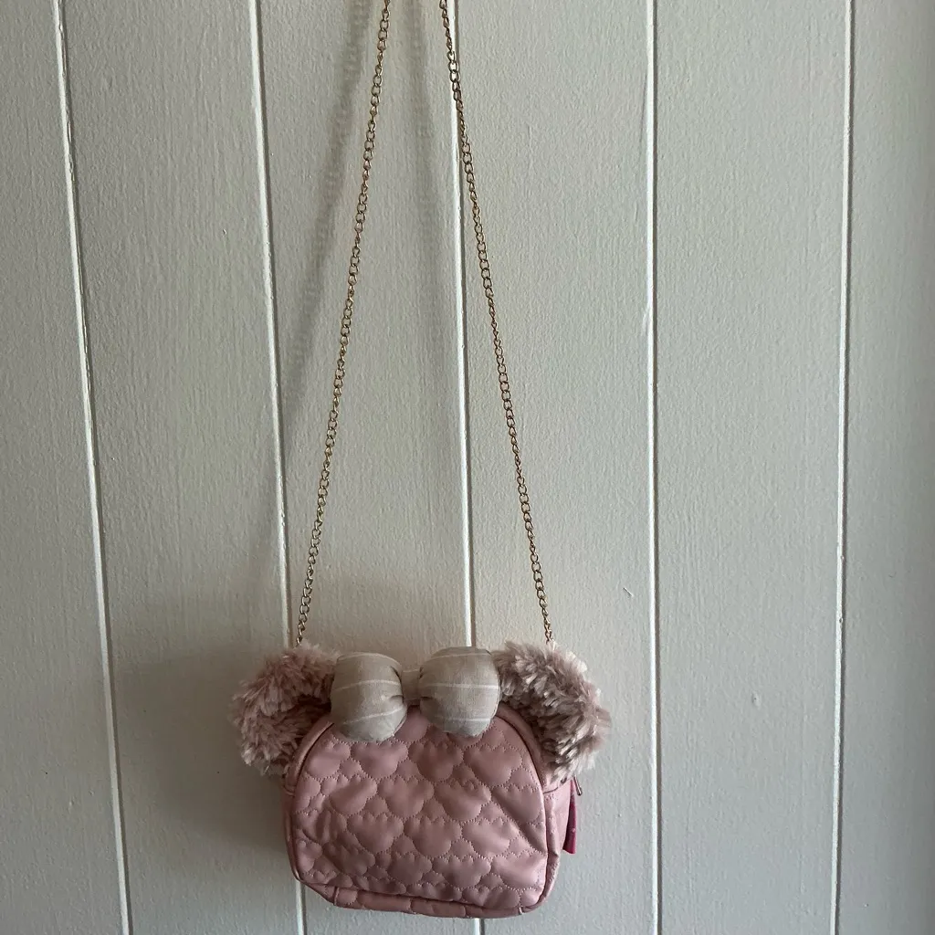 Rare Discontinued Tokyo Disney Japan ShellieMay Duffy Friends Crossbody Handbag Pink - Image 2