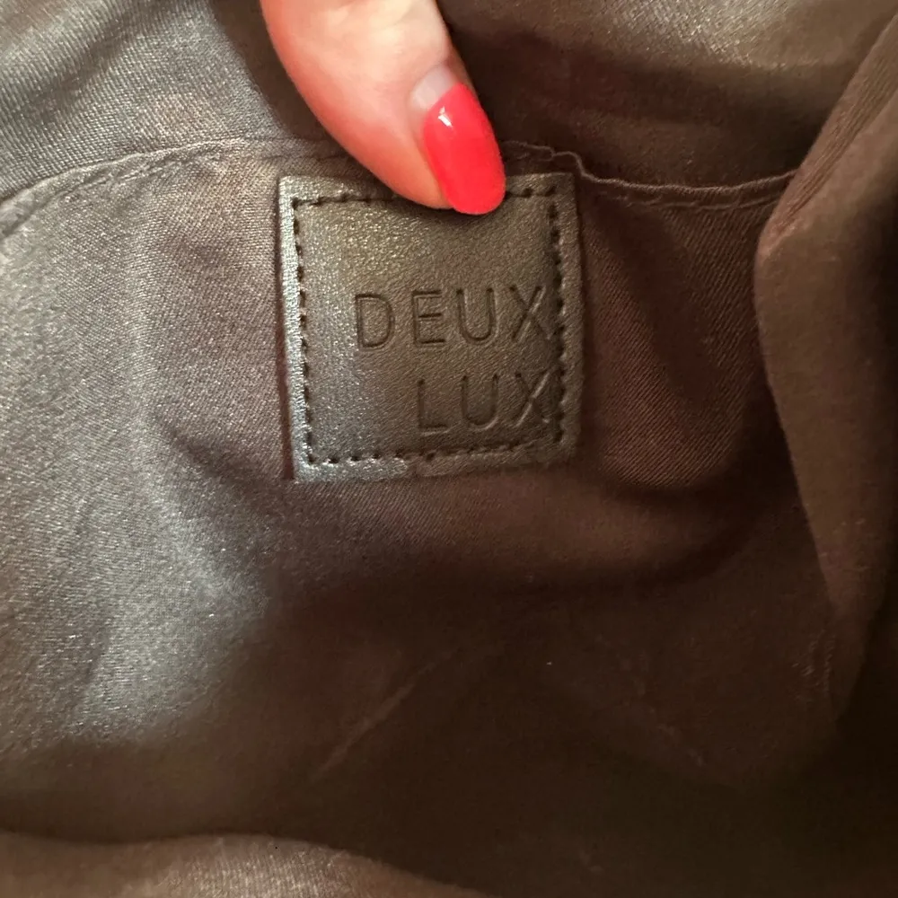 Deux Lux backpack - canvas vegan leather - Image 5