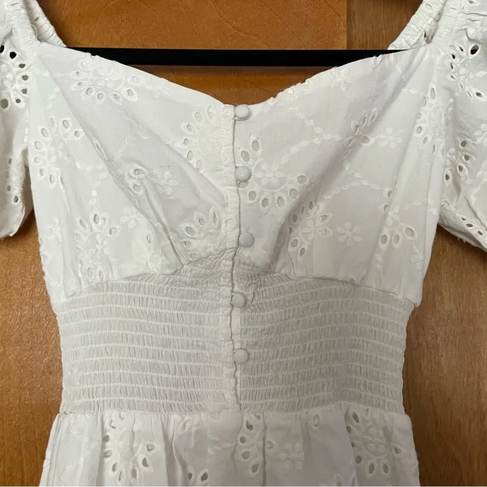 Ditsy Doo Mini Dress in White Size XS - Image 6