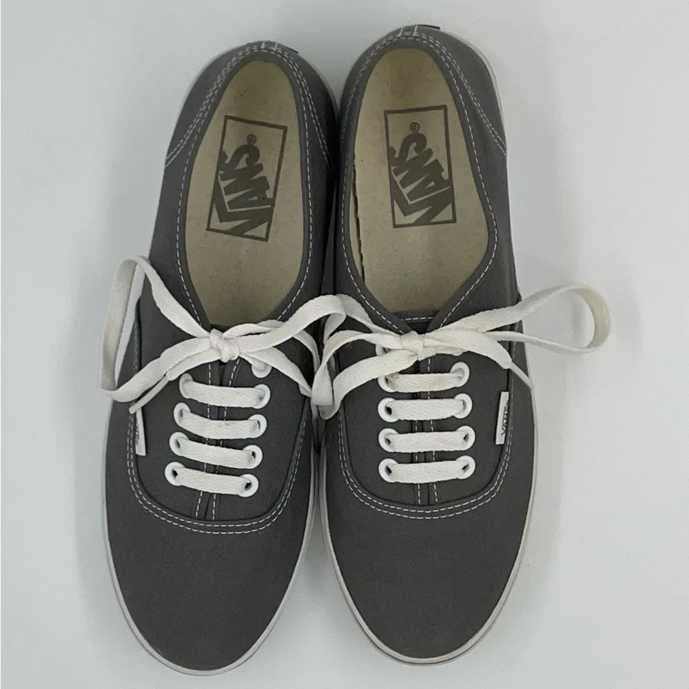 Vans Off The Wall Gray Sneakers Shoes, Women’s Size 8 Men’s Size 6.5 - Image 6