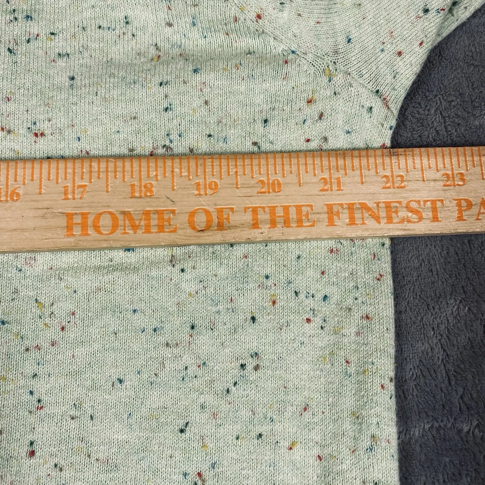 J Jill Colorful Speckled Confetti Sweater XL Pullover Crew Neck Green Soft Rayon - Image 5