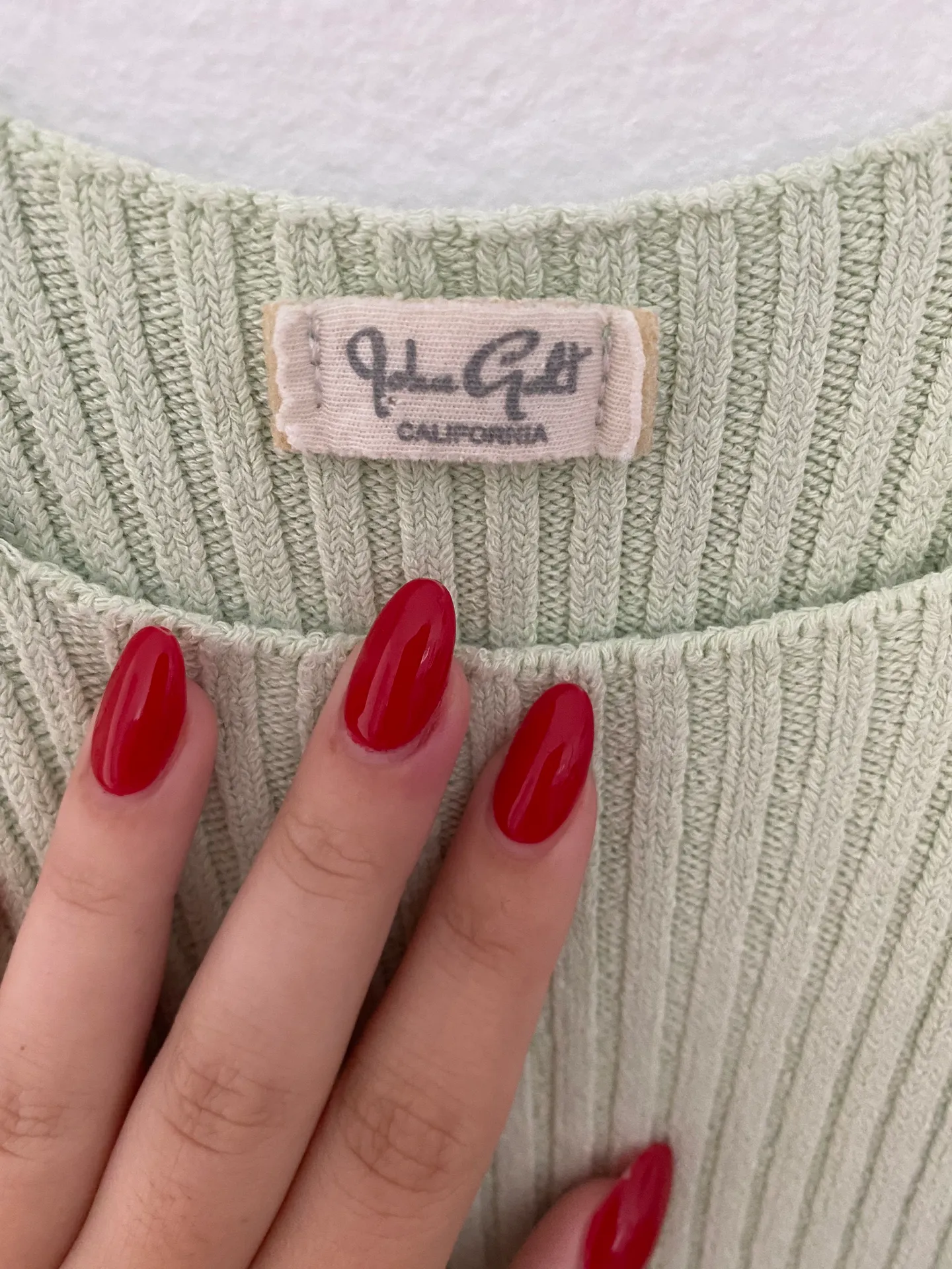 Brandy Melville Green Tank Top - Image 3