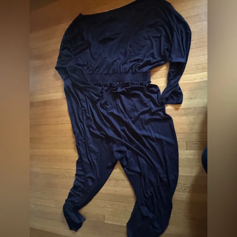 ASOS Curve Black Batwing Romper, Size 22, NWT - Image 11