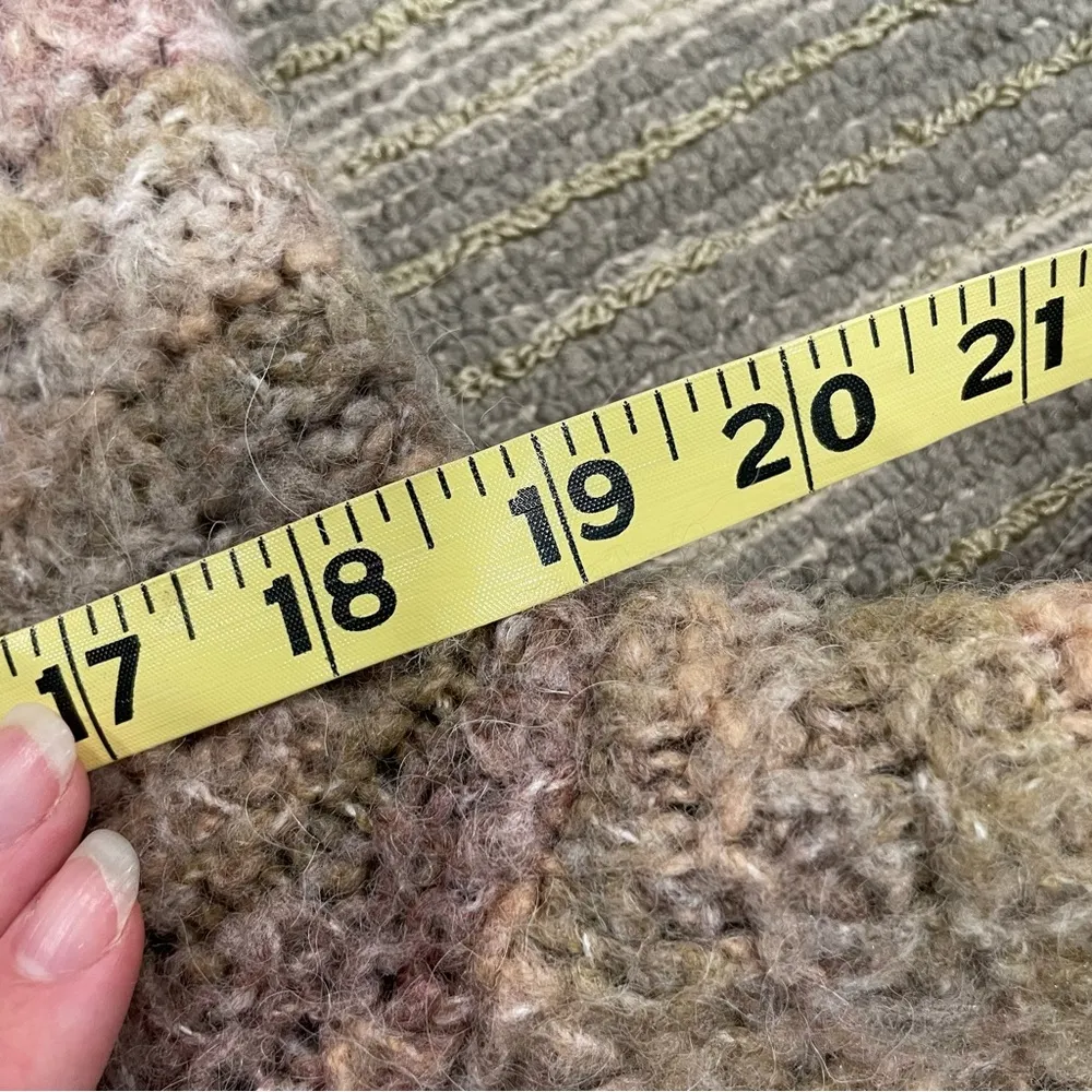 J. Jill Wool Alpaca Blend Cardigan Sweater Sz MP Button Front - Image 14