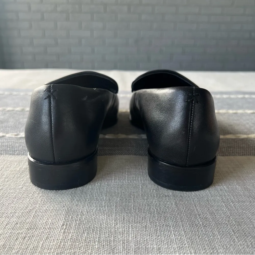 Rag & Bone Black Aslen Chain Bit Loafer Size 37.5 US 7.5 - Image 7