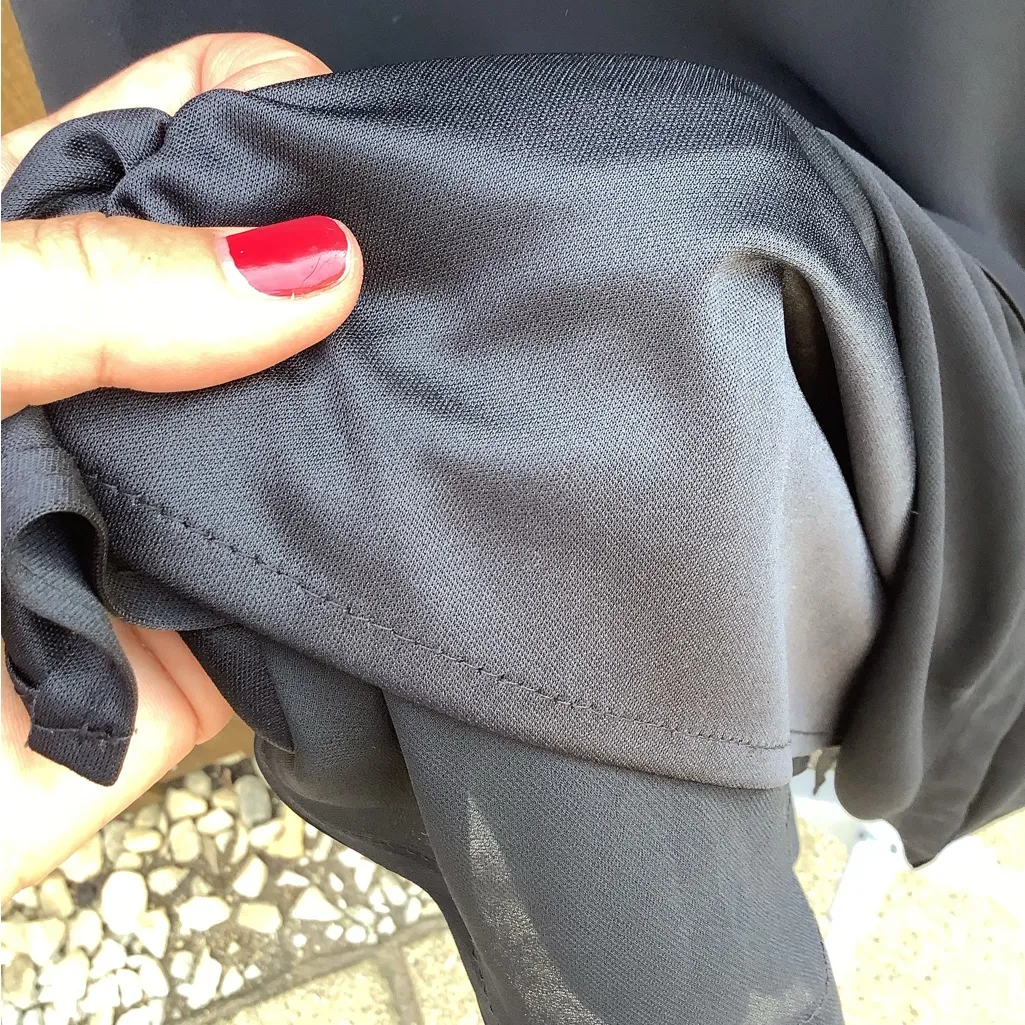 Dressy midi skirt 💖 Black Size XL - Image 8