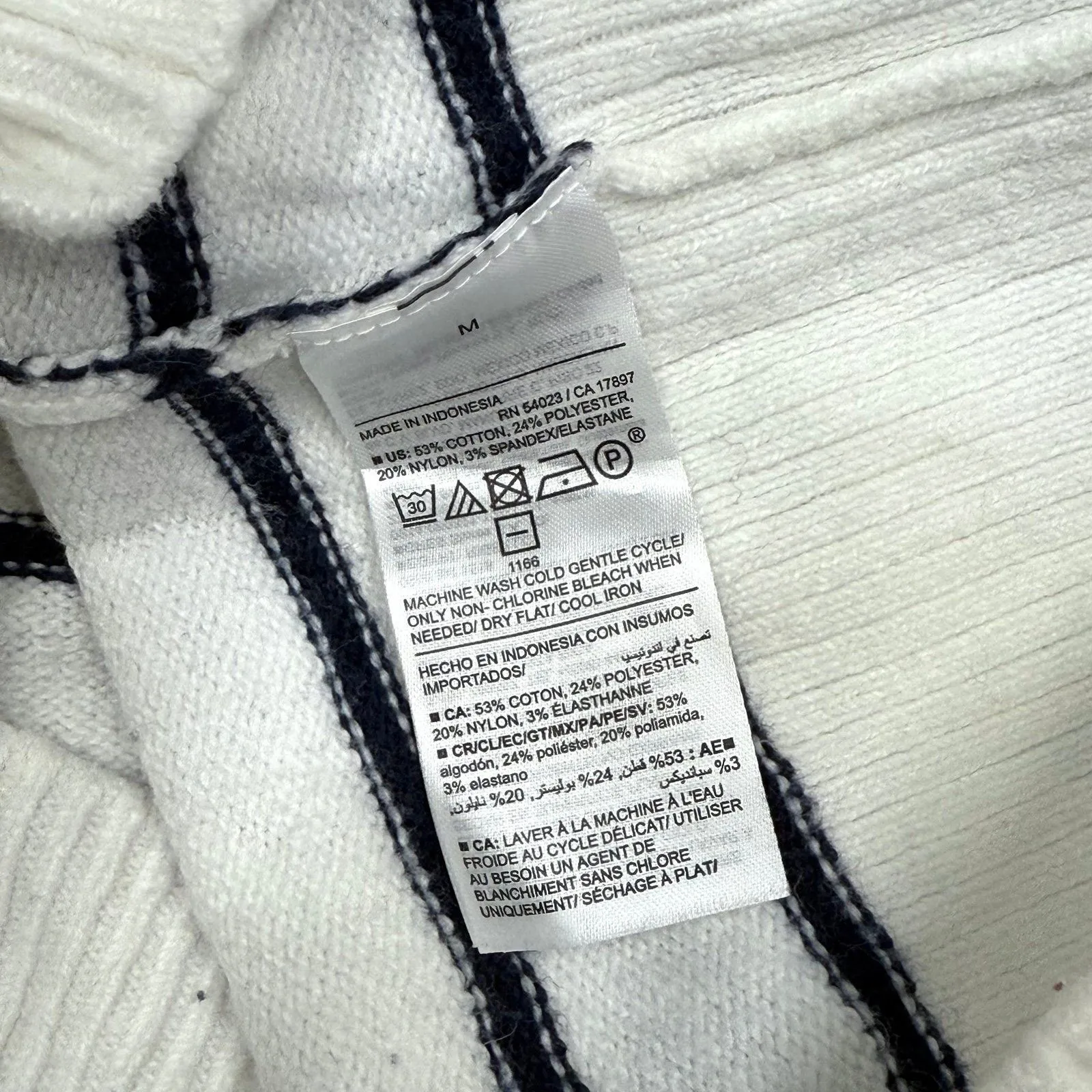 Old Navy nautical striped collared sweater - Image 6