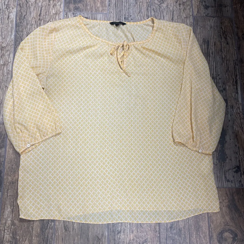 Banana Republic blouse, 3/4 sleeve, Large - Image 5