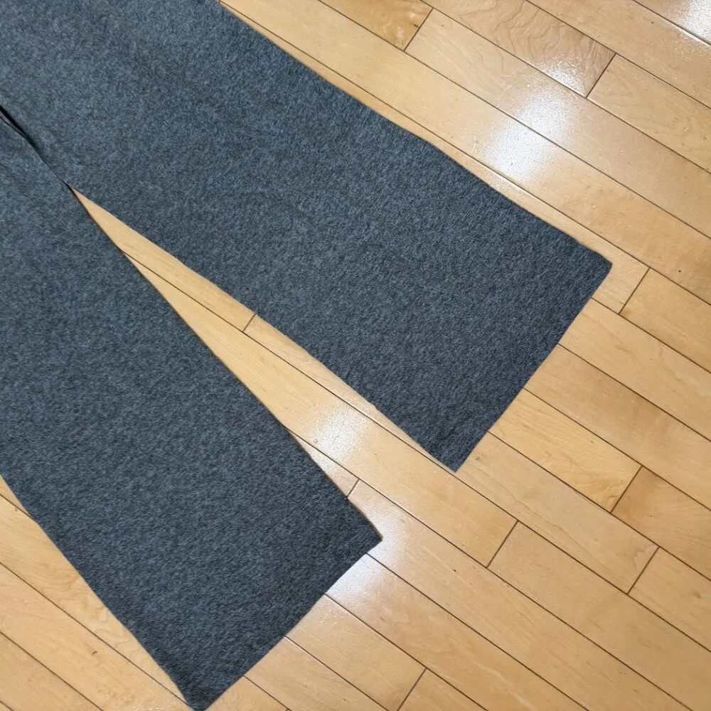 New QUINCE Flowknit Wide Leg Pants NWT Charcoal grey Size Medium - Image 10