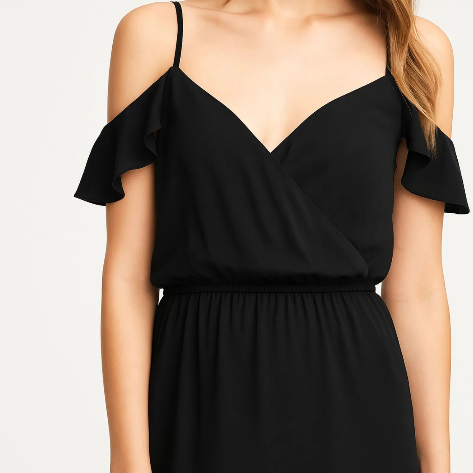 Joie Sari 100% Silk Flutter Sleeve Dress - Image 3