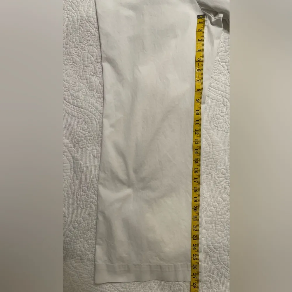 LAUREN Ralph Lauren wide leg white pants. Size 12. - Image 6